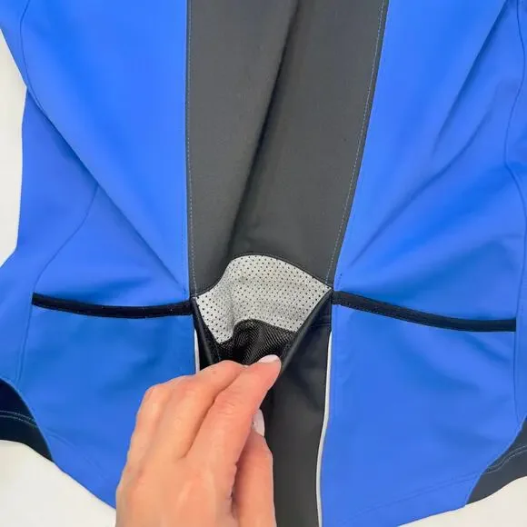 GORE Windstopper Cycling Jacket XL Zip Off Sleeves Softshell Convertible - Picture 9 of 11